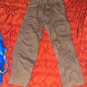 Men's Brown Cargo Pants